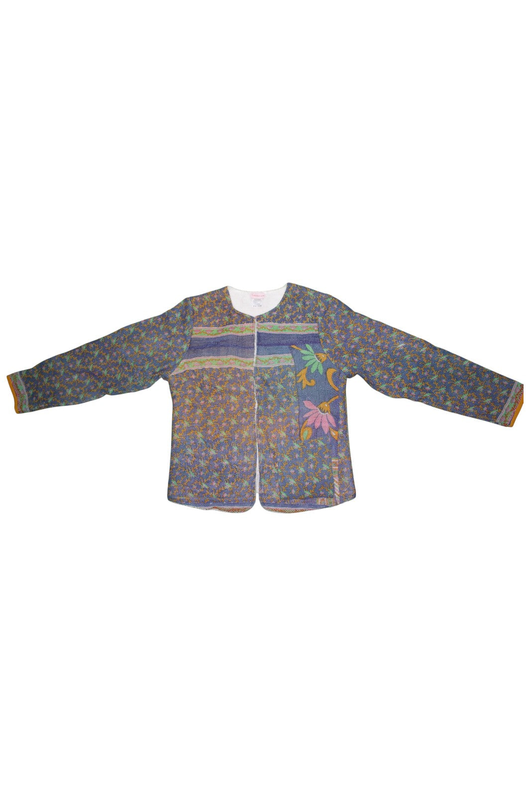 veste kantha doublee baniyaan coton indien kantha