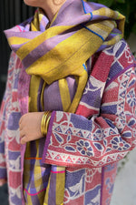 Charger l&#39;image dans la galerie, foulard manali pashmina
