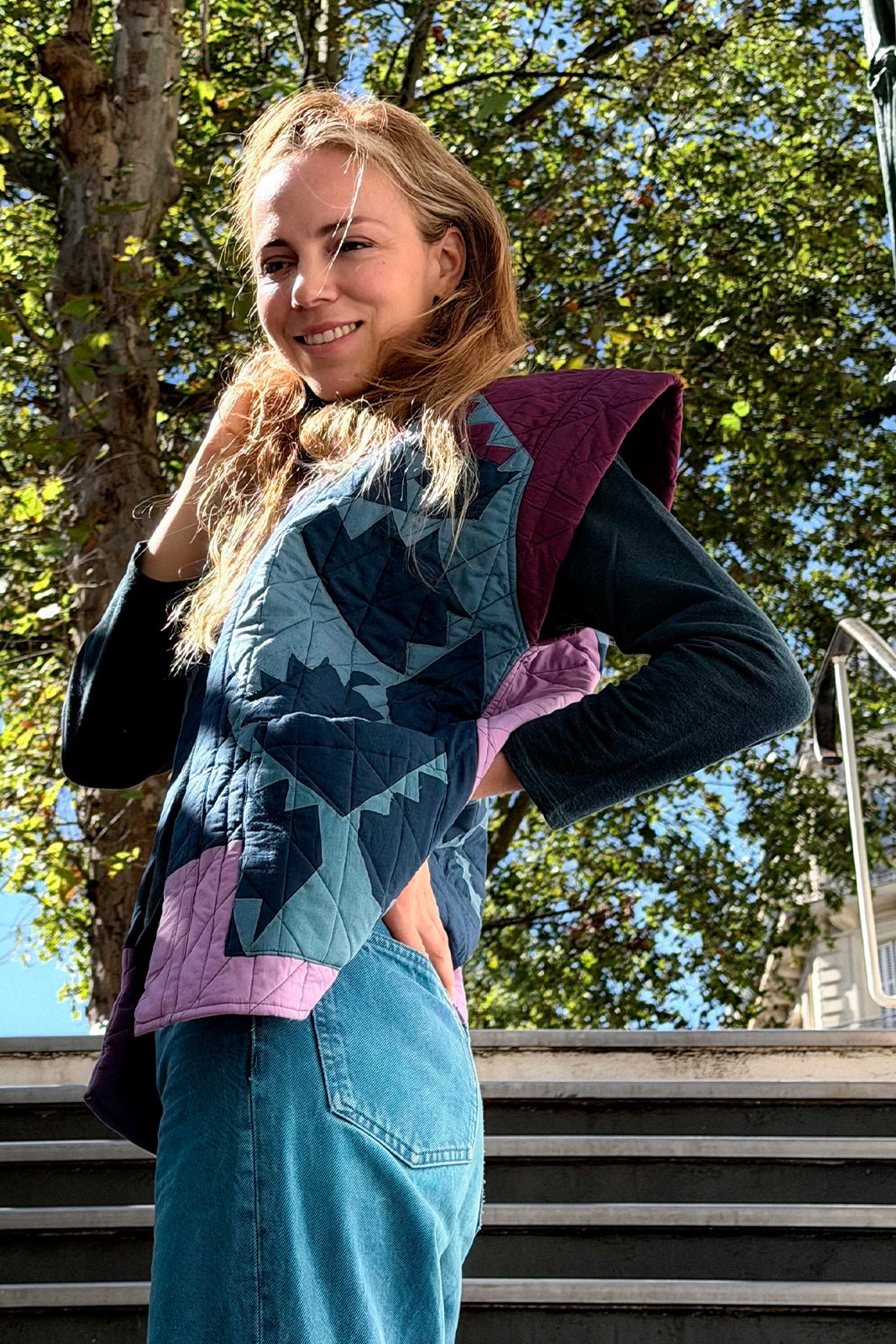 GILET APPLIQUE
