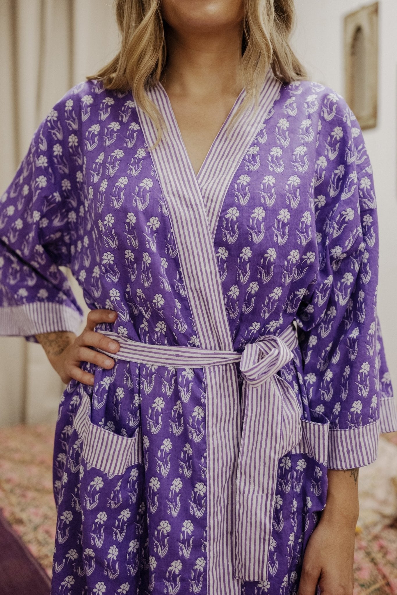 Kimono Block Print - Curiosity Lab