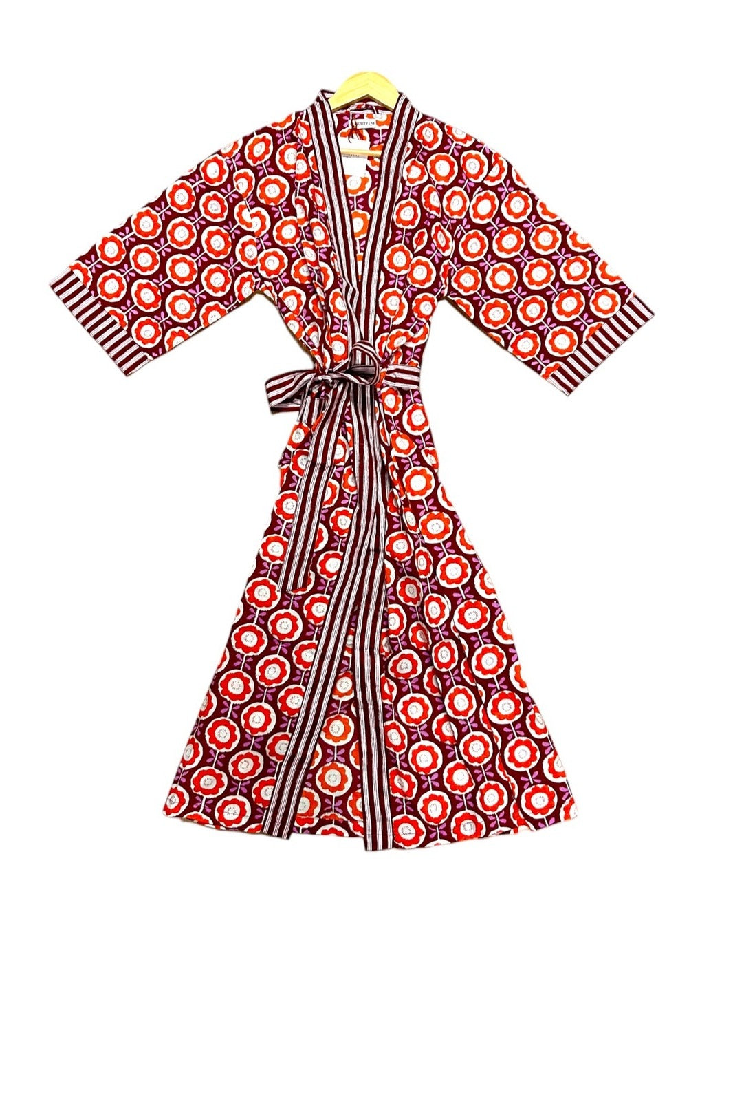 kimono long mandu coton indien