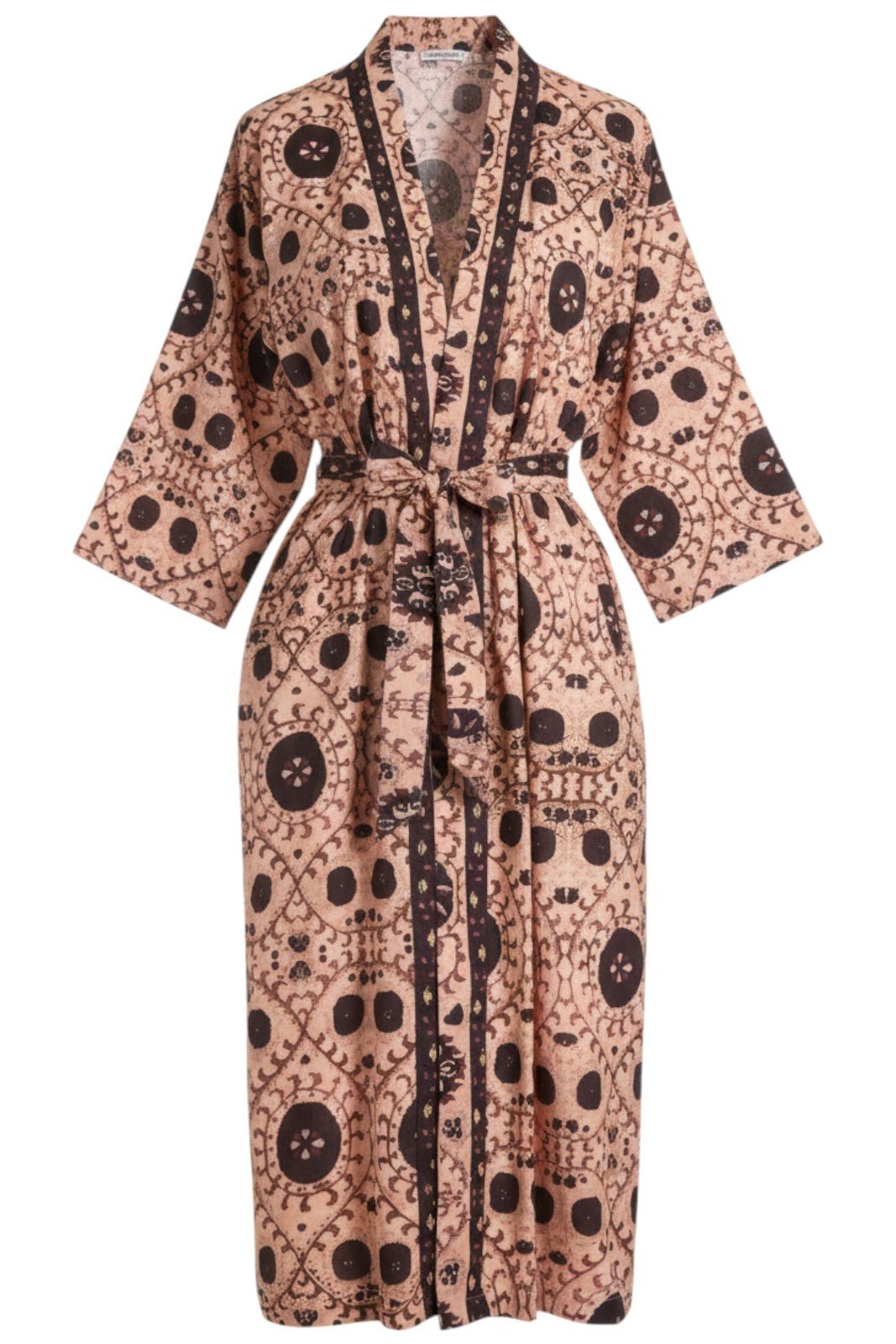 Kimono Samarcande SUZANI NOIR