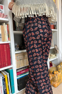 pantalon femme shibori coton indien