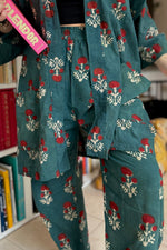 Charger l&#39;image dans la galerie, pantalon femme shibori coton indien
