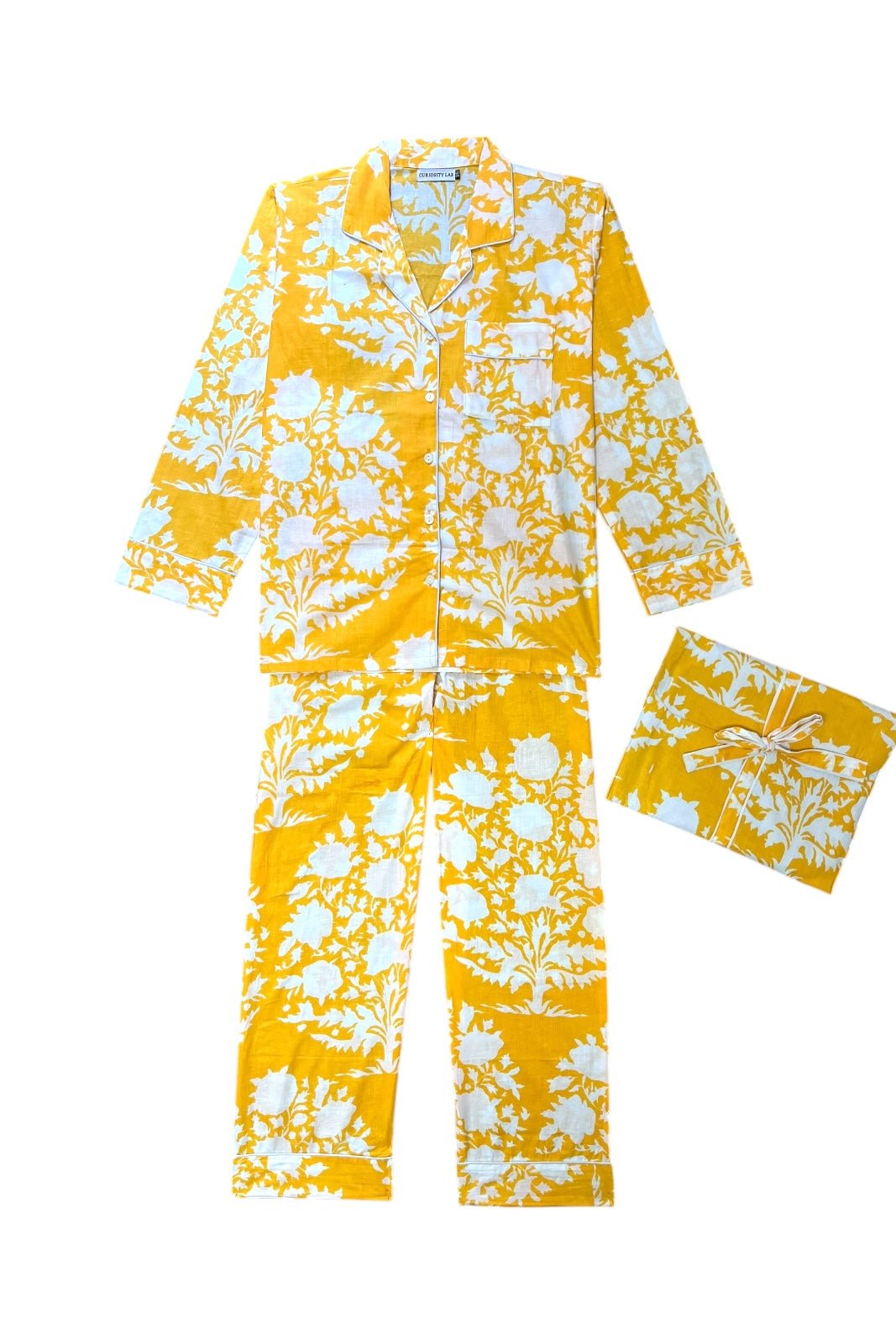 Pyjama Mandu PALLADIO JAUNE