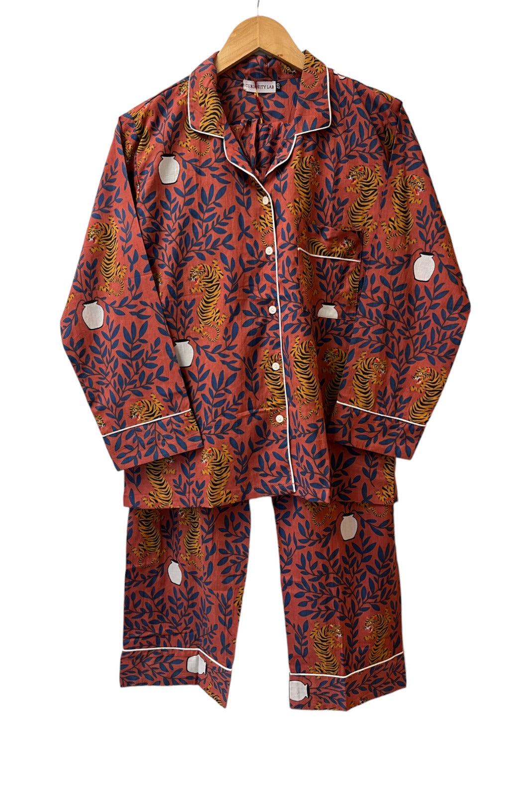 pyjama set mandu coton indien