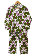Charger l&#39;image dans la galerie, pyjama set mandu coton indien
