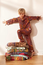 Charger l&#39;image dans la galerie, pyjama set mandu kids coton indien

