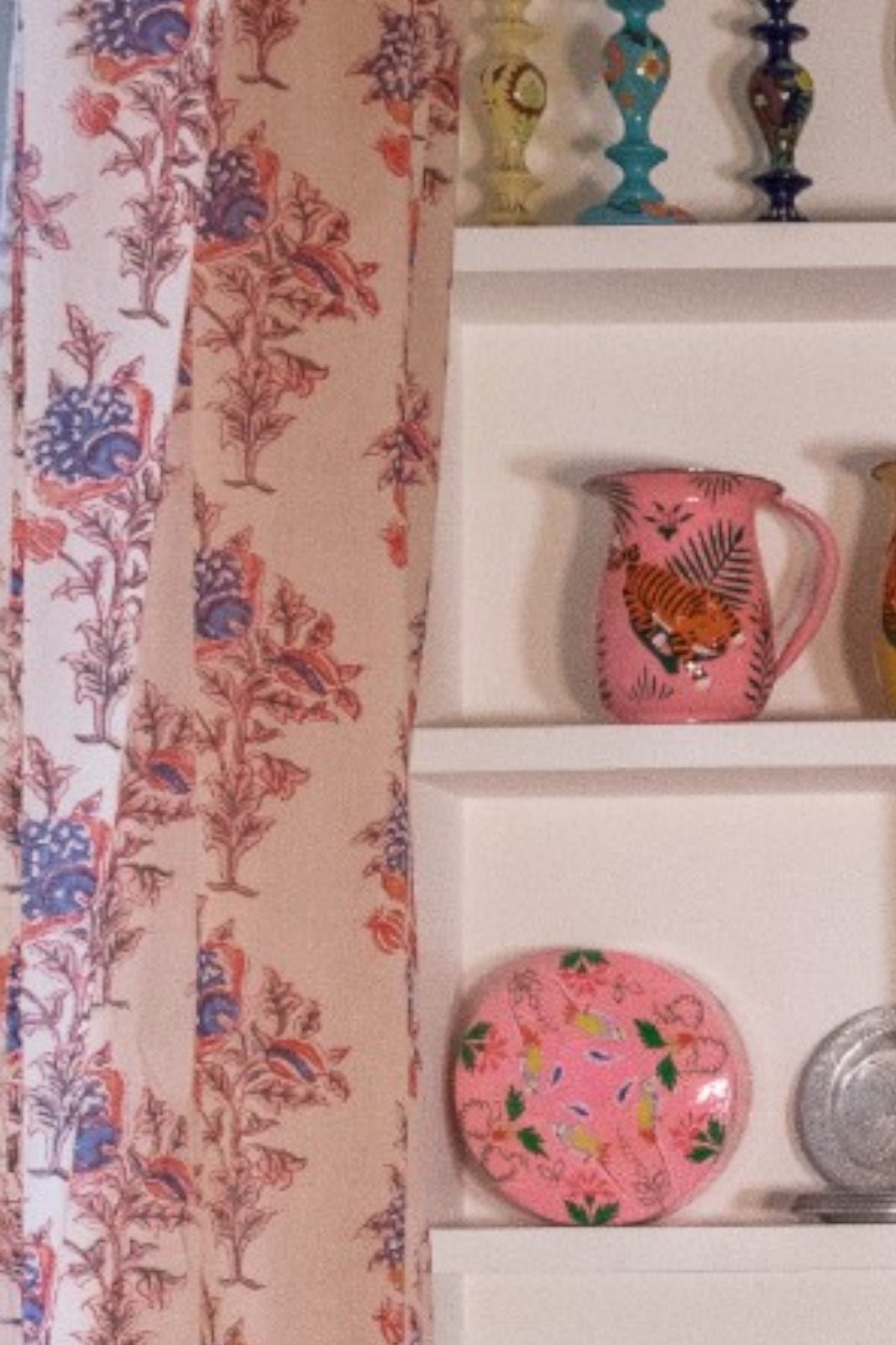 Rideau Block print ROSE