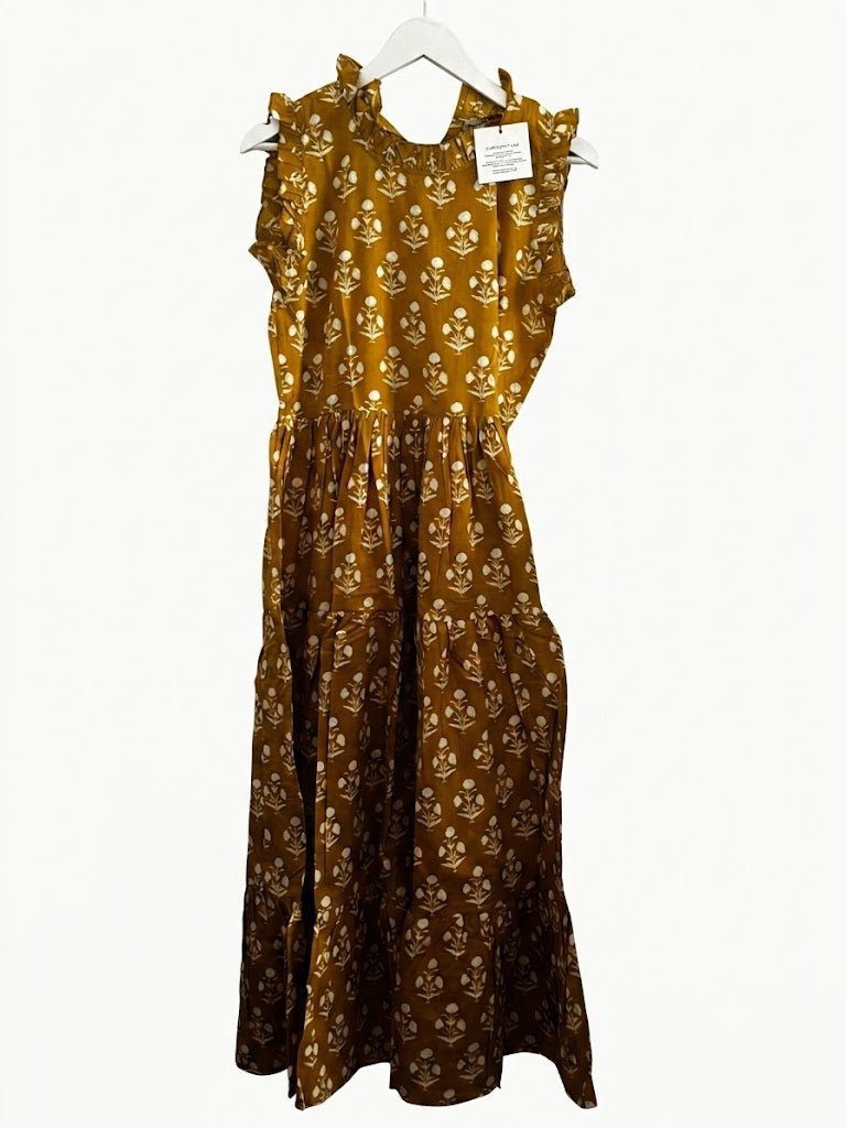 Robe Frill POPPIES JAUNE