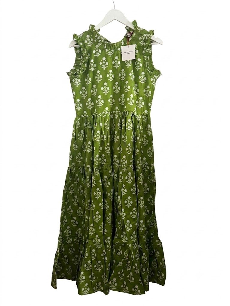Robe Frill POPPIEST VERT