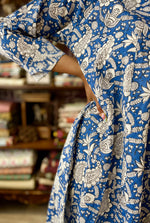 Load image into Gallery viewer, robe manche longue palladio coton indien
