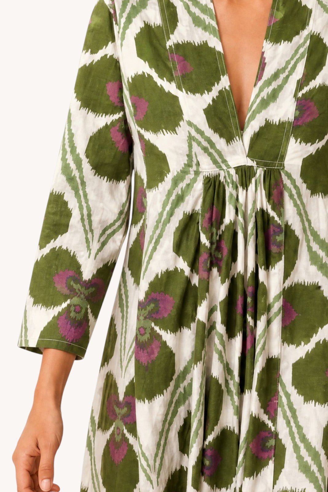 Robe Palladio IKAT VERT