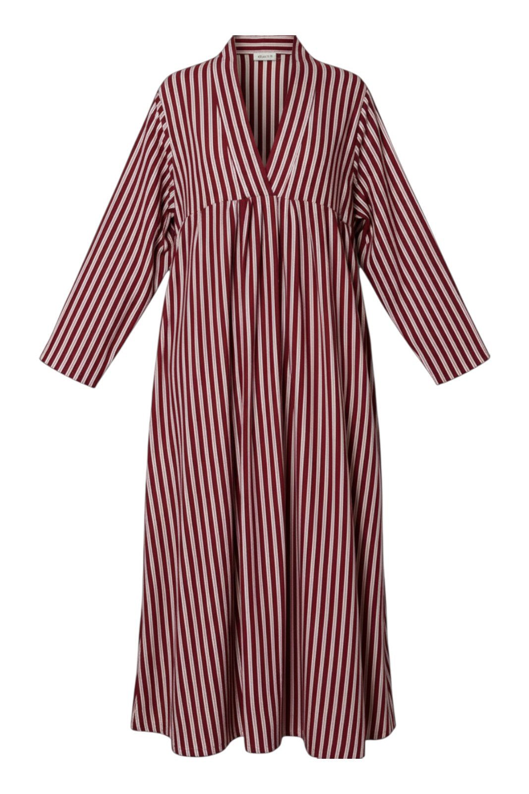 Robe Palladio STRIPES BORDEAUX