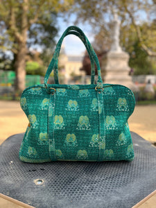 sac de voyage bengale coton indien kantha