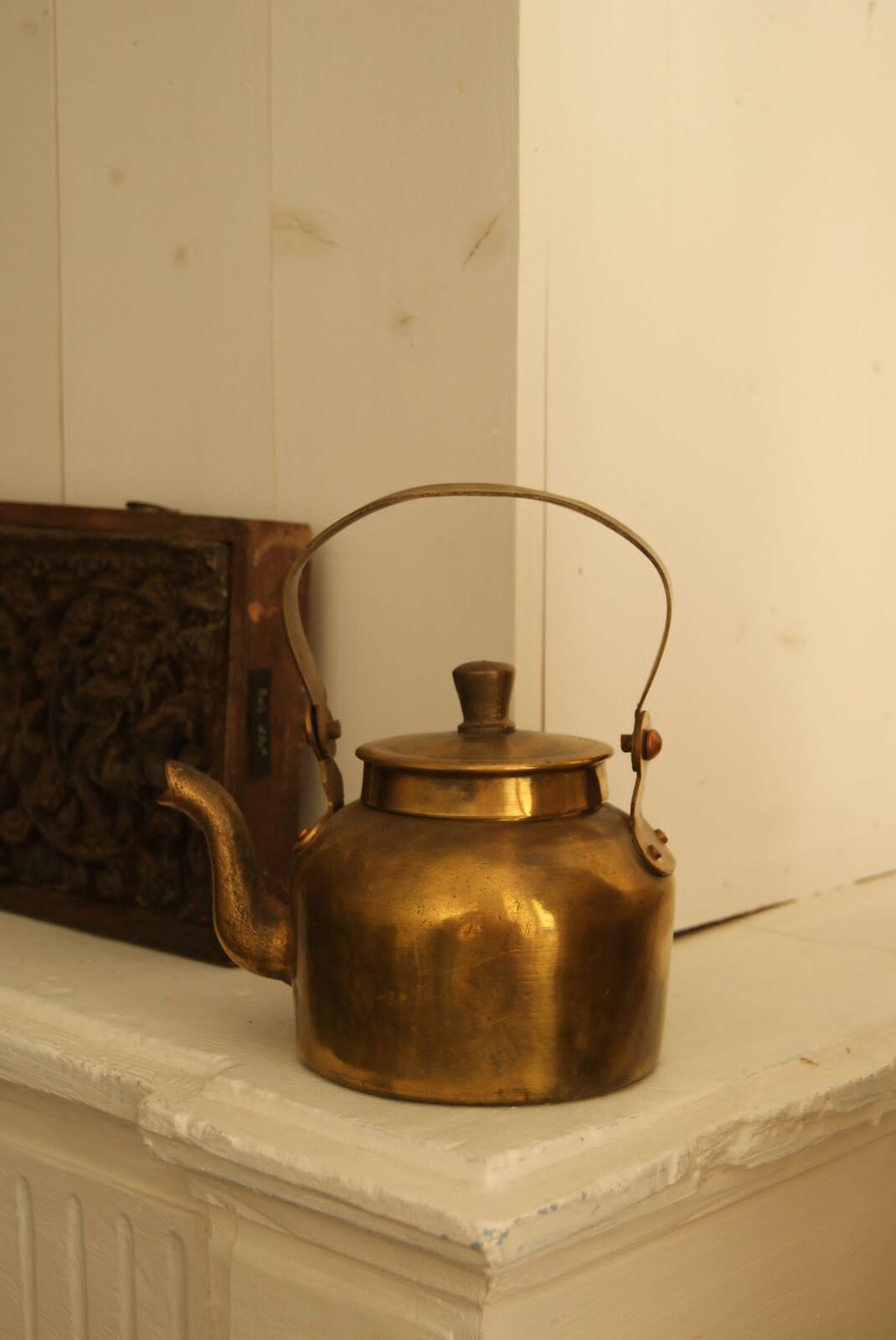 Théière en laiton - Curiosity Lab