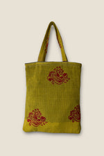 Load image into Gallery viewer, tote bag kantha bengale coton indien kantha
