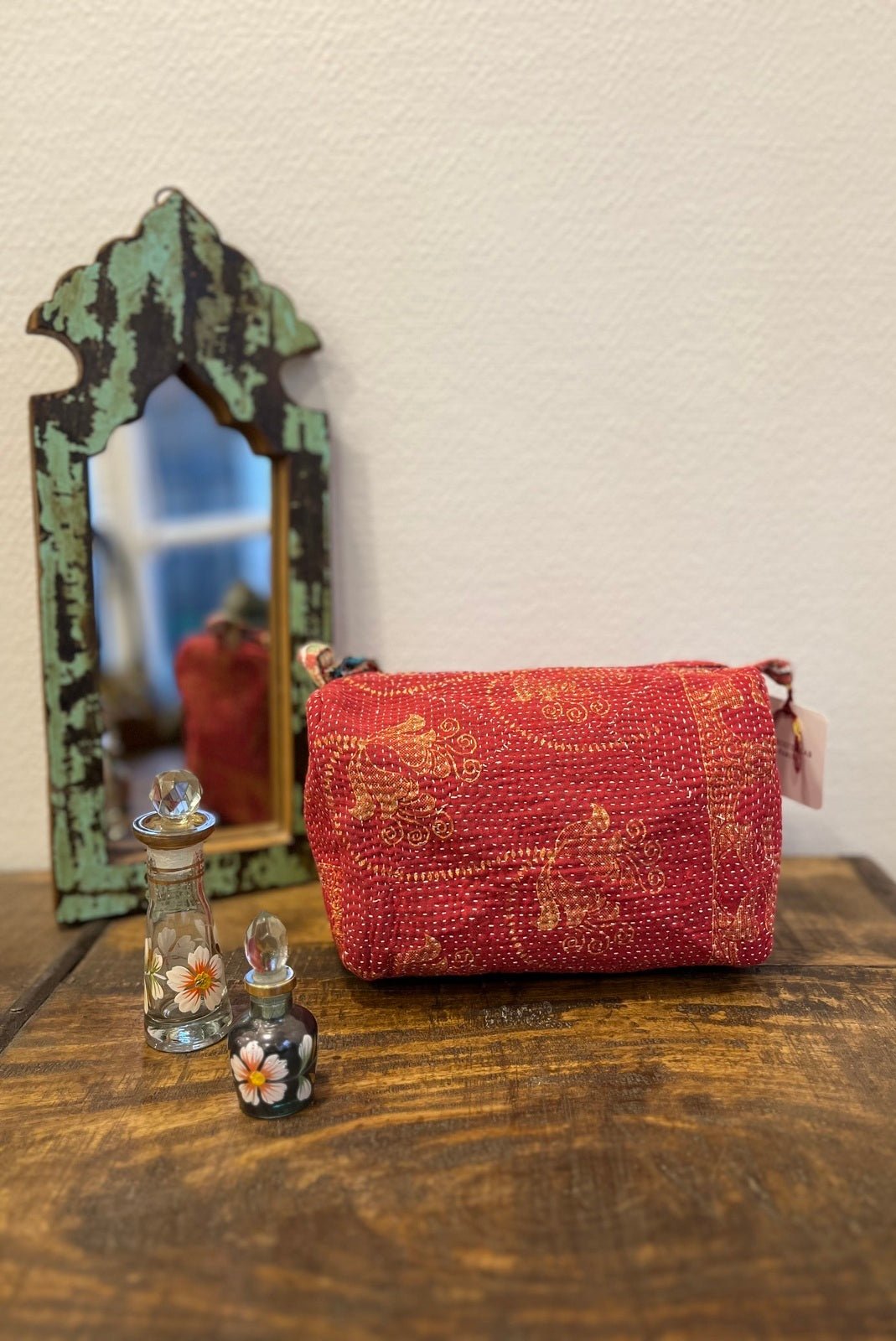 Trousse de toilette ronde Bengale - Curiosity Lab